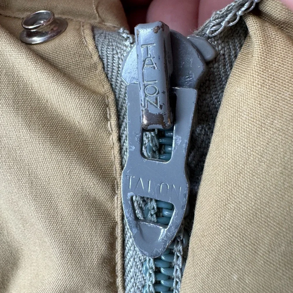 Vintage‎ The North Face Goose Down Jacket Mens Small Tan Puffer Made in USA 80s